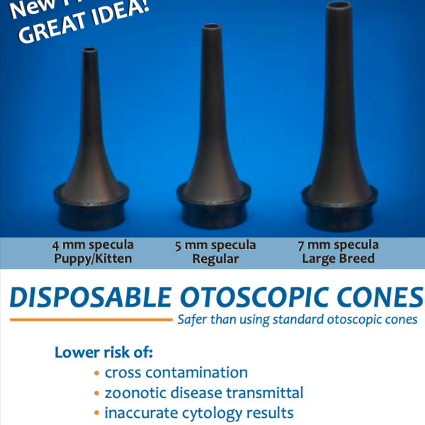 7mm Otoscope Ear Cones Innovative Veterinary Products